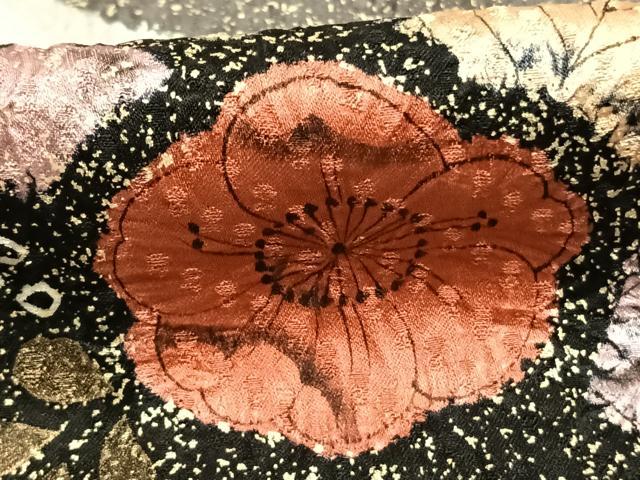 平和屋着物●訪問着 辻が花 金彩 ロング丈 正絹 逸品 AABI1842fy