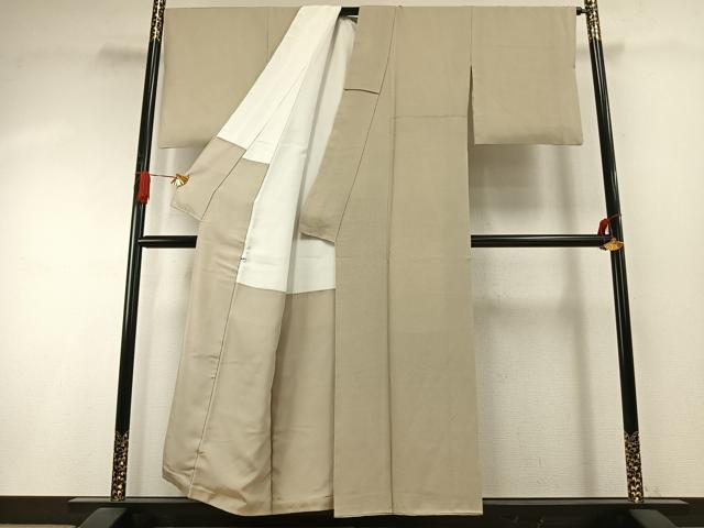 平和屋着物●伝統工芸師 服部光擴 江戸小紋 鮫小紋柄 正絹 逸品 AABI1862fy