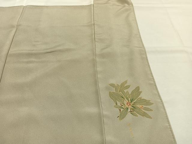 平和屋着物●伝統工芸師 服部光擴 江戸小紋 鮫小紋柄 正絹 逸品 AABI1862fy