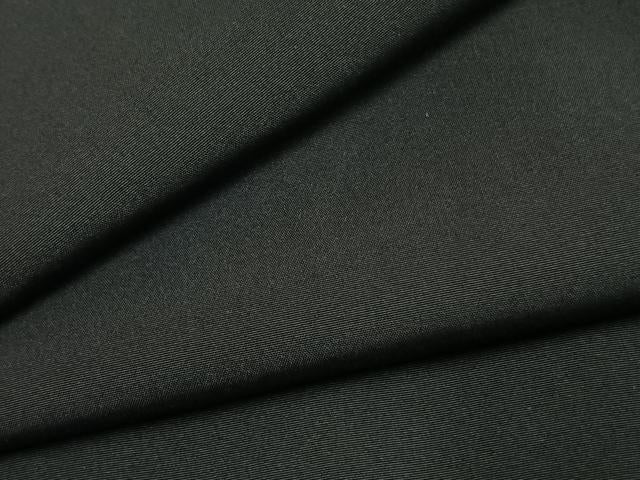 平和屋着物●男性 黒紋付 羽織セット 正絹 逸品 AABI1873fy