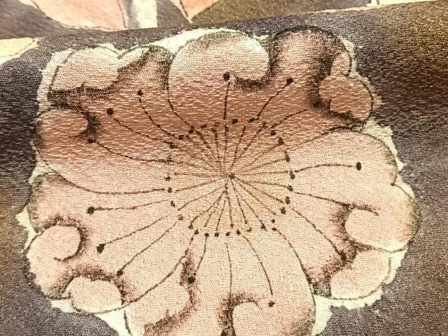 平和屋着物●豪華振袖 辻が花 金彩 正絹 逸品 AABI1876fy