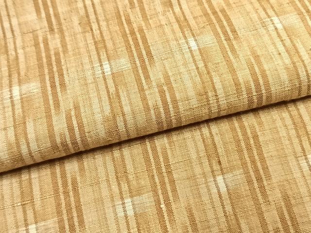 平和屋着物●上質な紬 変わり縞 正絹 逸品 AABI1889fy