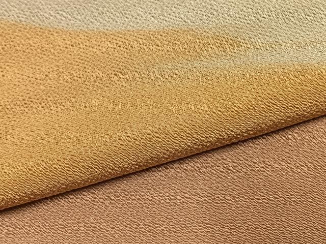 平和屋着物●訪問着 霞文 鬼しぼ縮緬 正絹 逸品 AABI1908fy