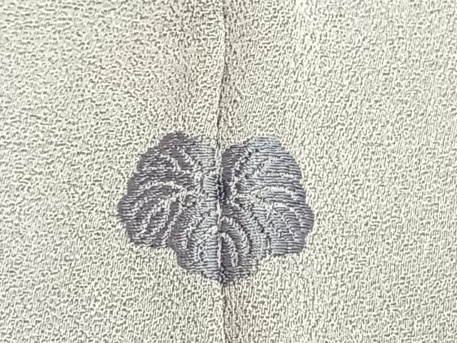 平和屋着物●訪問着 友禅 刺繍 松竹梅 風景花文 正絹 逸品 AABI1949fy