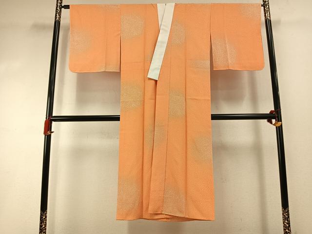 平和屋着物●長襦袢 袷 あられ文様 正絹 逸品 AABI1956fy