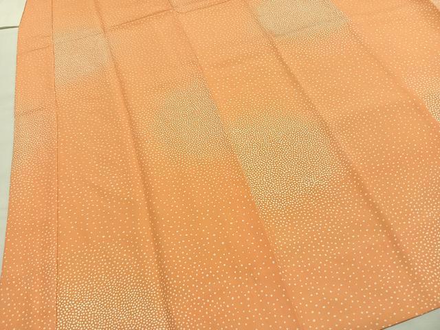 平和屋着物●長襦袢 袷 あられ文様 正絹 逸品 AABI1956fy