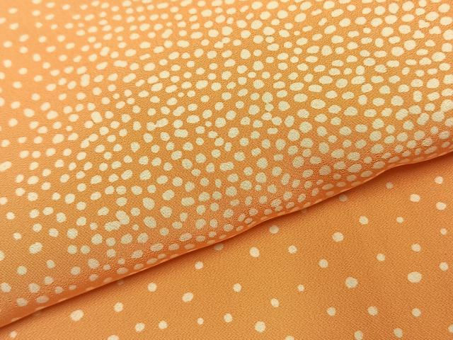 平和屋着物●長襦袢 袷 あられ文様 正絹 逸品 AABI1956fy