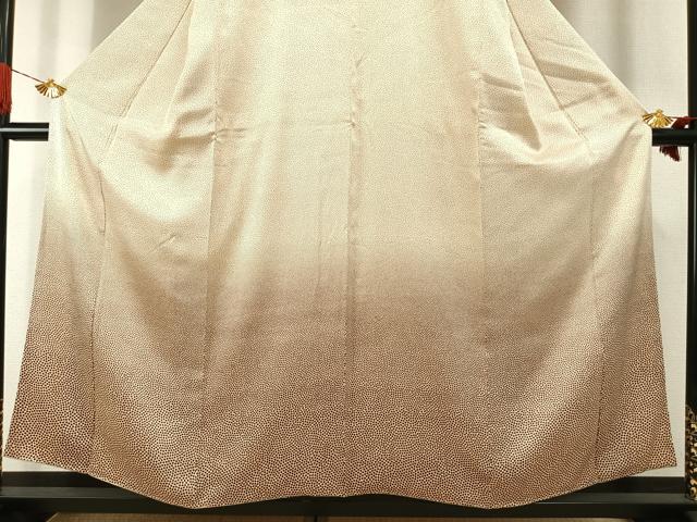 平和屋着物●二代目 川村久太郎 訪問着 大小あられ 正絹 逸品 AABI1974fy