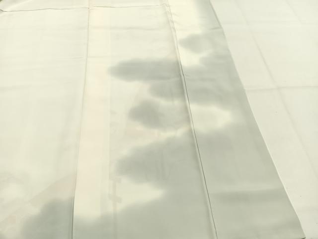 平和屋着物●金彩友禅 卓越技能者・名工・和田光正 訪問着 風景枝松文 金銀彩 正絹 逸品 AABI2024fy
