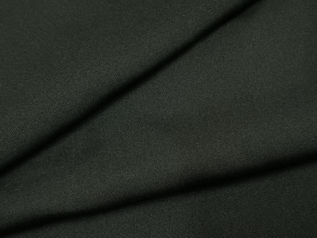 平和屋着物●男性 黒紋付 羽織セット 正絹 逸品 AABI2058fy