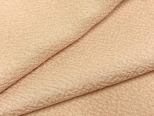 平和屋着物●上質な色無地 洗柿色 西武百貨店扱い 正絹 逸品 AABI2067fy