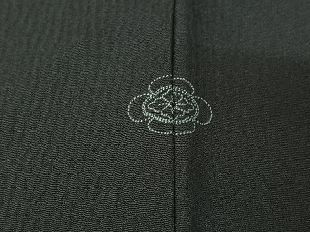 平和屋着物▽上質な色無地 単衣 百入茶色 正絹 逸品 AABI2099jh