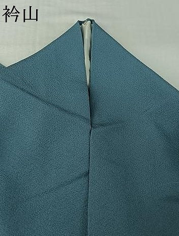 平和屋着物▽上質な色無地 単衣 浅縹色 正絹 逸品 AABI2152jh