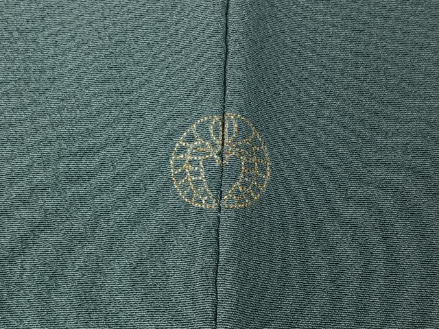 平和屋着物▽上質な色無地 単衣 浅縹色 正絹 逸品 AABI2152jh
