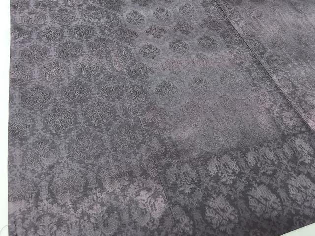 平和屋着物▽道行コート スリーシーズン 春夏秋 塵除け 正倉院花文 暈し染め 正絹 逸品 AABI2179jh