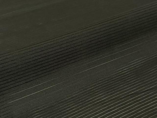 平和屋着物▽夏物 男性 羽織 黒紋付 スリーシーズン 春夏秋 絽 暗黒色 正絹 逸品 AABI2187jh
