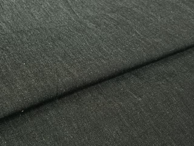 平和屋着物▽小紋 デニム着物 単衣 霞文 綿 逸品 AABI2194jh