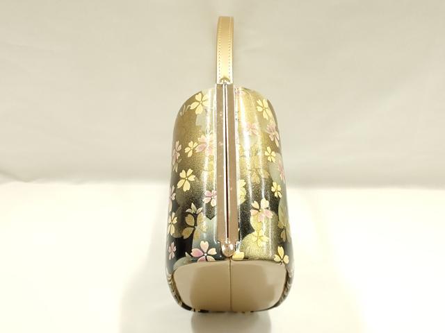 平和屋着物▼和装小物 和装バッグ ハンドバッグ 花柄 桜 暈し 逸品 AABI2203ay