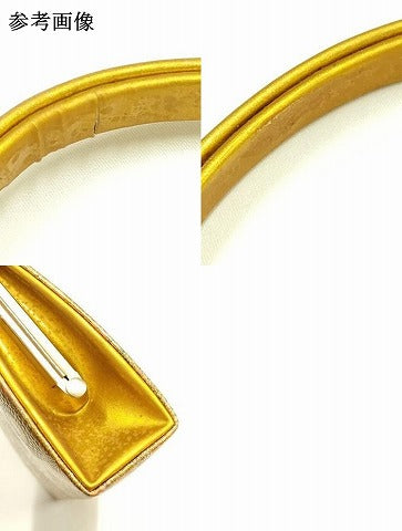 平和屋着物▼和装小物 和装バッグ ハンドバッグ 花柄 金彩 ラインストーン 逸品 AABI2226ay