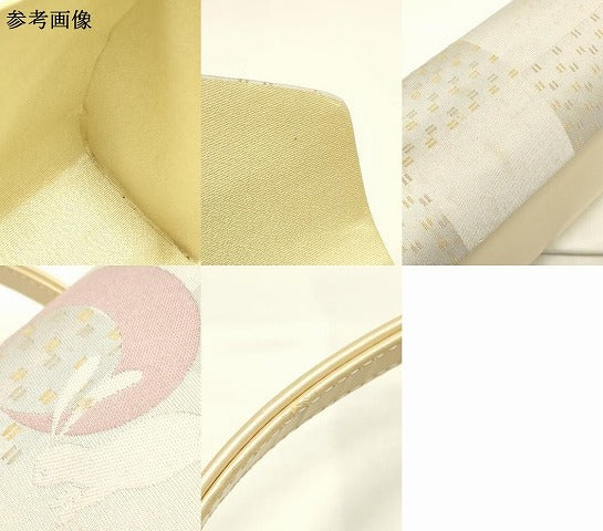 平和屋着物▼和装小物 和装バッグ ハンドバッグ 月兎 マグネット式 逸品 AABI2231ay