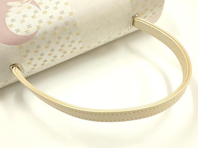 平和屋着物▼和装小物 和装バッグ ハンドバッグ 月兎 マグネット式 逸品 AABI2231ay