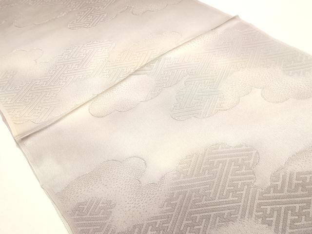 平和屋本店●和装小物 帯締め・帯揚げセット 高麗組 特選金銀糸 暈し染め 逸品 未使用 AABI2243ay