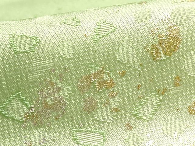 平和屋本店●和装小物 帯締め・帯揚げセット 笹浪組 箔散らし 金糸 金銀彩 暈し染め 逸品 未使用 AABI2253ay