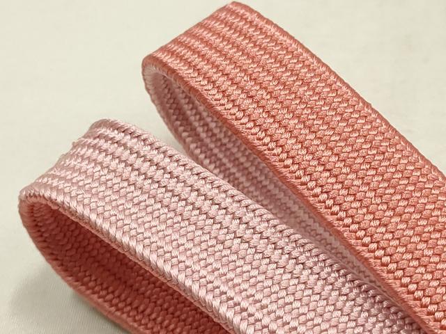 平和屋本店●和装小物 帯締め・帯揚げセット 高麗組 霞文 金糸 暈し染め 正絹 逸品 未使用 AABI2279ay