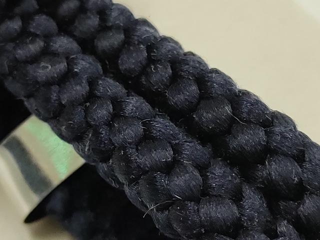 平和屋着物▼男性 和装小物 羽織紐3点 丸組 青色系 正絹 逸品 未使用 AABI2329ay