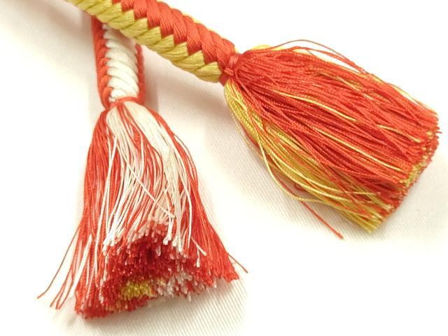 平和屋着物●極上 有職組紐道明 帯締め 奈良組 暈し 宮内庁御用 国立博物館御用 東京芸術大学御用 逸品 AABI2369ay