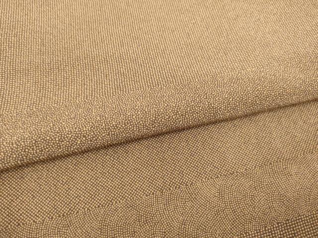 平和屋着物●小倉俊成 江戸小紋 横段文 正絹 逸品 AABI2421ck