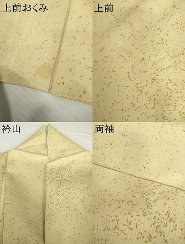 平和屋着物●上質な小紋 散らし文様 正絹 逸品 AABI2517cs