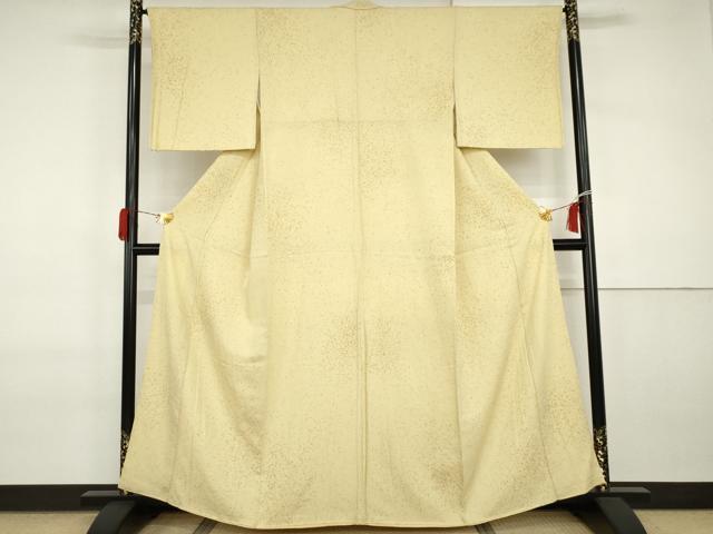 平和屋着物●上質な小紋 散らし文様 正絹 逸品 AABI2517cs