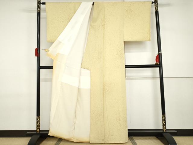 平和屋着物●上質な小紋 散らし文様 正絹 逸品 AABI2517cs