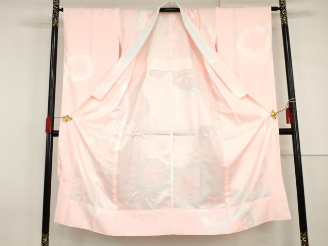 平和屋着物●振袖用長襦袢 舞花地紋 暈し染め 洗える着物 AABI2535cs