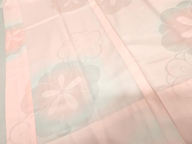 平和屋着物●振袖用長襦袢 舞花地紋 暈し染め 洗える着物 AABI2535cs