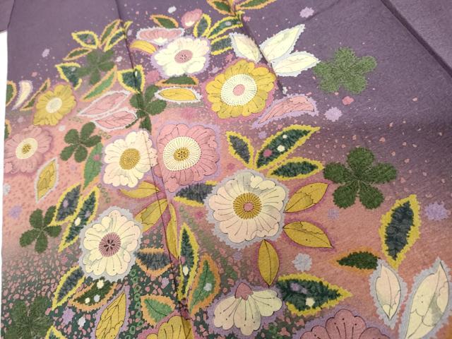 平和屋着物●訪問着 作家物 辻が花 暈し染め 正絹 逸品 AABI2551cs