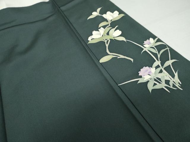平和屋着物●訪問着 友禅 枝花文 暈し染め 金彩 鈴乃屋扱い 正絹 逸品 AABI2572cs