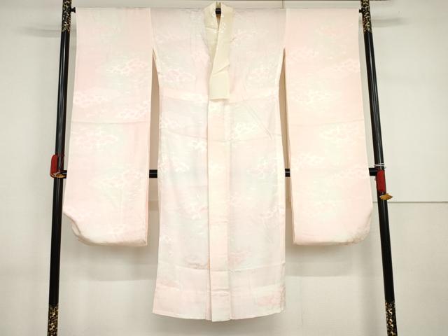 平和屋着物●豪華振袖・長襦袢(無双仕立て)セット 花松文 黒地 金彩 まるやま扱い 正絹 逸品 AABI2584cs