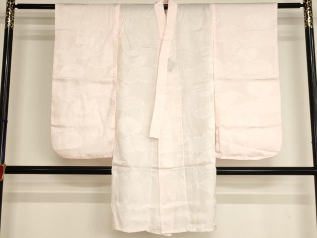 平和屋着物∵女の子 十三参り 子供 祝着・長襦袢(無双仕立て)・袋帯セット 駒刺繍 舞蝶文 暈し染め 金彩 逸品 AABI2764ja