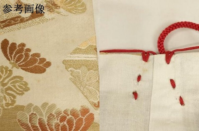 平和屋本店▼仏具入れ 巾着型 金襴 法衣 寺院 仏具 仏教 僧侶 神職 装束 AABI2920ja