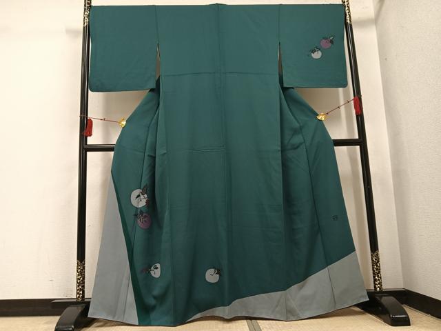 平和屋着物●訪問着 作家物 葡萄 正絹 逸品 AABI2970ph