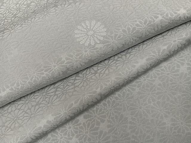 平和屋着物●上質な色無地 花地紋 潤色 正絹 逸品 AABI2979ph