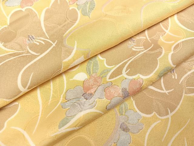 平和屋着物●上質な小紋 花尽くし 正絹 逸品 AABI2983ph