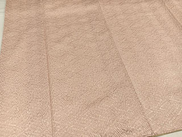 平和屋着物●名門 藤娘きぬたや・杢目絞り 小紋 正絹 逸品 AABI2998ph