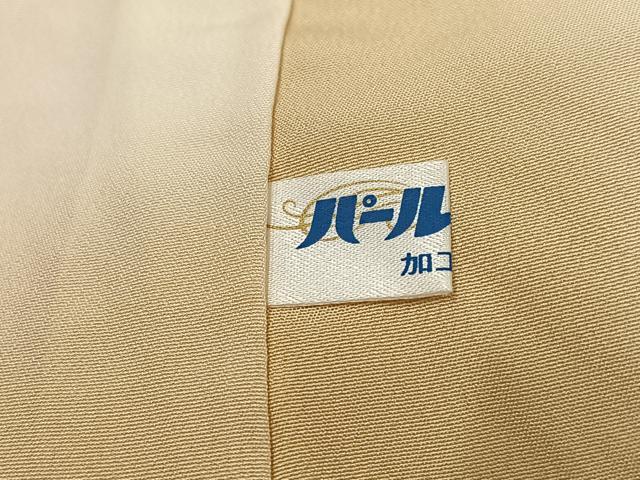 平和屋着物●名門 藤娘きぬたや・杢目絞り 小紋 正絹 逸品 AABI2998ph