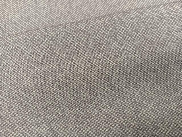 平和屋着物●加賀友禅の型染 板場友禅 坂口幸市 加賀小紋 訪問着 草花文 正絹 逸品 AABI3037ph