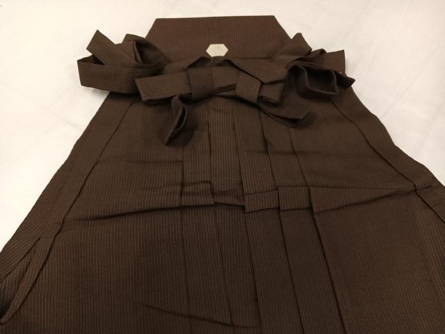 平和屋着物●男性 馬乗り袴 縞 正絹 逸品 AABI3050ph