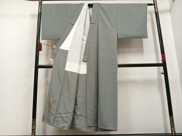 平和屋着物●男性 江戸小紋 彫士:住田双光 江戸小紋 鮫小紋柄 正絹 逸品 AABI3051ph