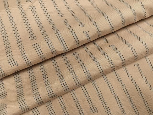 平和屋着物●本場大島紬 一元絣 竹縞 正絹 逸品 AABI3053ph